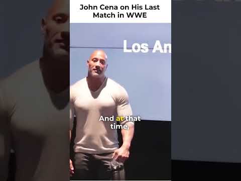 Dwayne Johnson on John Cena WWE #motivation #trending #reels #wwe