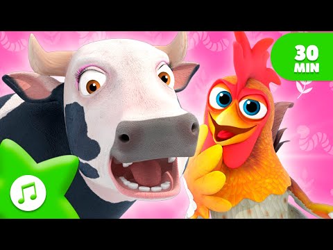 La Vaca Lola Se Equivoca🐮 30 MIN  de Loop 🌈 Canciones Infantiles | La Granja de Zenón