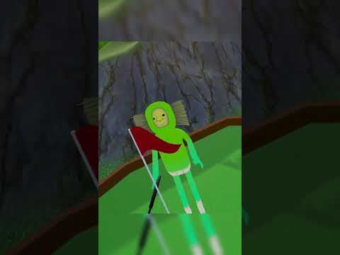 He's trying to focus #vr #gaming #funny #vrchat #golf #stupid #theboys