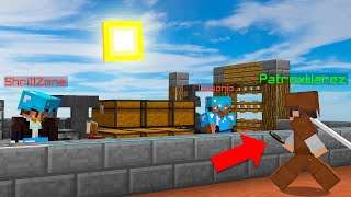 Cazando un molesto clan en Minecraft