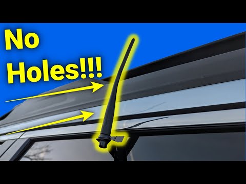 Ham Radio Temporary Mobile Antenna Mount- No Holes or Paint Scratches!
