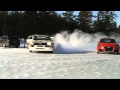 Video:Audi S1 wordt uitgelaten in de sneeuw