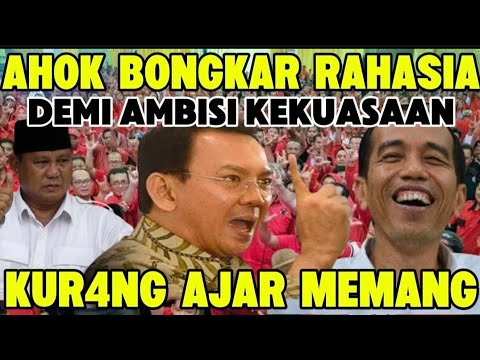 AHOK BUKA SUARA : SAYA ITU DI KORBANKAN DEMI AMBISI KEKUASAAN. KURAANGG 44JARR