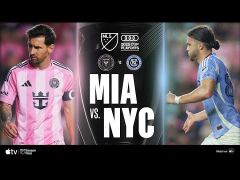 Inter Miami CF vs. New York City FC | Full Match Highlights | 2025 Audi MLS Cup Playoffs thumbnail