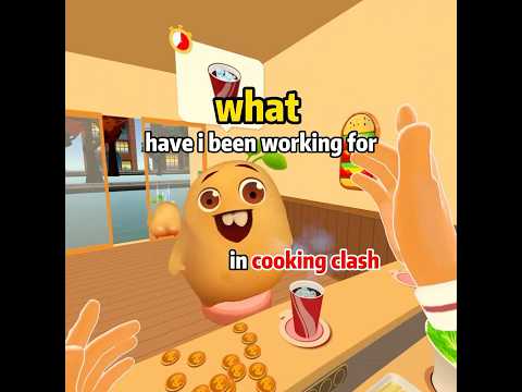 Cute looks can be deceiving in cookingclash #cookingclash #vr #funny #oculus #games