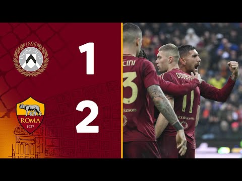 UDINESE 1-2 ROMA | SERIE A HIGHLIGHTS 2024-25 thumbnail