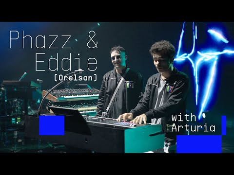 Orelsan on Stage | An Arturia Ensemble with Phazz & Eddie Purple