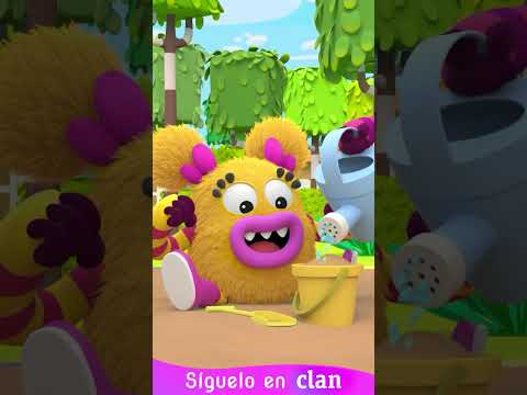 ¡Claro! 💡 Hay que echarle agua a la arena 🚿🏰 #momonsters #clan #tve
