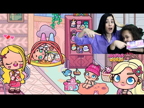 Avatar World Barbie Evlat Edinme Eğlenceli Hikaye He Şey Pembe Barbe Evi Esra Games