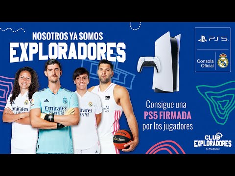 Real Madrid se une al Club de Exploradores de PlayStation con una PS5 firmada | PlayStation España