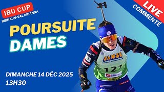 DIRECT | POURSUITE à Ridnaun en Italie | IBU Cup BIATHLON | Dimanche 14 décembre 2025 | 13H30