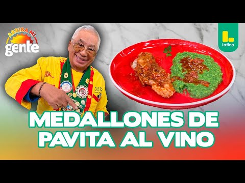 Don Pedrito te enseña a preparar medallones de pavita al vino 🥩🍷 l Arriba Mi Gente