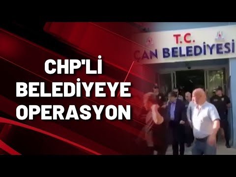 CHP'Lİ BELEDİYEYE OPERASYON