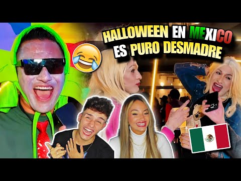 EL INGENIO de LAS BOTARGAS MEXICANAS en HALLOWEEN 2024 es DE OTRO MUNDO  🇲🇽😂 *REACCIÓN**