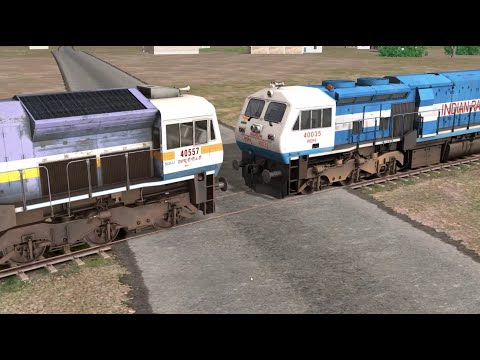 Loco Startup SOUND & Horn SOUND~~Siliguri WDP4D Coupling Siliguri WDP-4B | Indian Train Game 2025