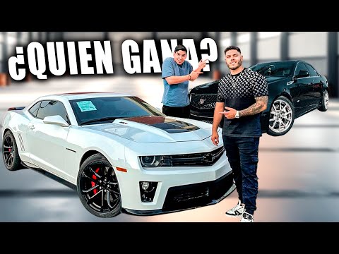 JUGAMOS UNA CARRERA CONTRA EL CAMARO ZL1 DE @SimonAhued || JUANITO MARTINEZ