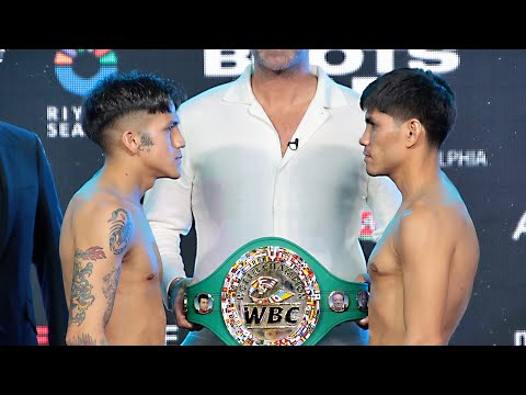 Jesse “Bam” Rodriguez vs Pedro Guevara FULL WEIGH IN & FACE OFF