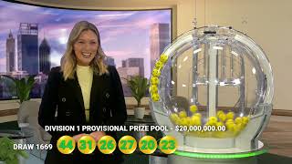 OZ Lotto Results - Draw 1669 - 10 February 2026