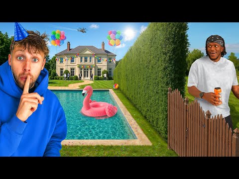 SIDEMEN SURPRISE KSI WITH SECRET BIRTHDAY PARTY