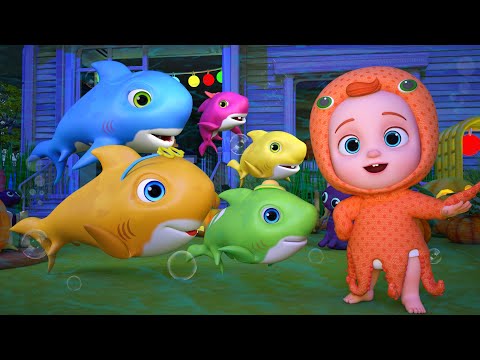 Baby Shark, Ready for Halloween? | Baby Shark Halloween Song | GoBooBoo Kids Songs