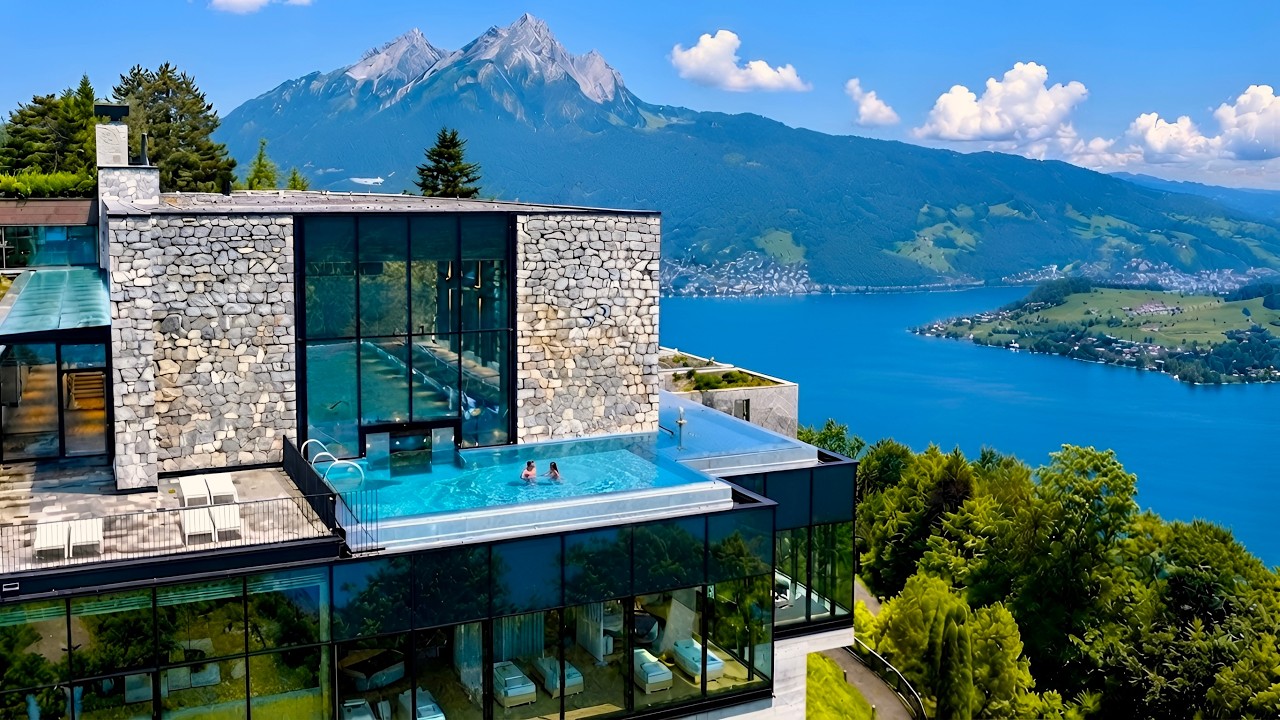 Bürgenstock Resort - Switzerland's Most Luxurious Hotel (Full Tour in 4K)