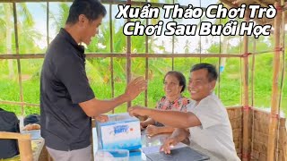 Cười Xỉu Xuân Và Thảo Sau Buổi Học Chơi Trò Chơi Vui Nhộn.#xuânthảo.#U30 