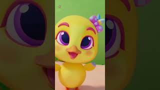 Five Little Ducks Nursery Rhymes #shorts #nurseryrhymes #kidsapp #funlearning
