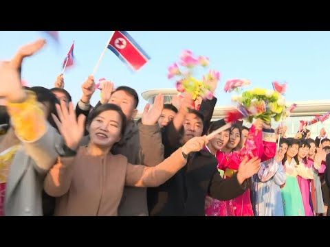 North Korea's World Cup-winning footballers given heroes' welcome | AFP