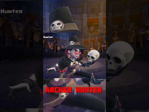 ARCHER HUNTER NEW SKIN OF ARCHER QUEEN #clashofclans #archerqueen #supercell #shortsfeed #shorts