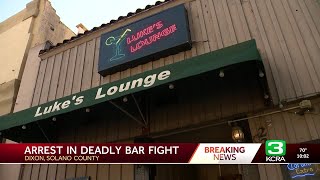 Man arrested for murder in deadly Dixon bar fight, police say