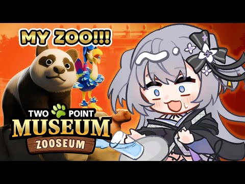 【Two Point Museum: Zooseum】MY OWN ZOO !!! ANIMALS !!!