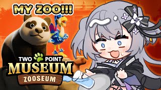 【Two Point Museum: Zooseum】MY OWN ZOO !!! ANIMALS !!!
