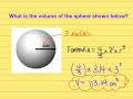 Calculating the Volume of Spheres