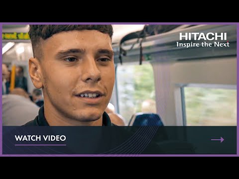 Hitachi Apprentices Welcome the First ScotRail Class 385 Train