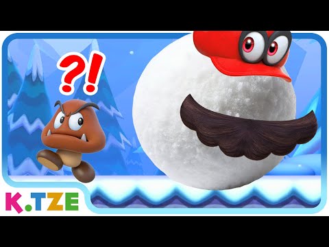 Mario ist ein Schneeball 😍😂 Mario Maker 2
