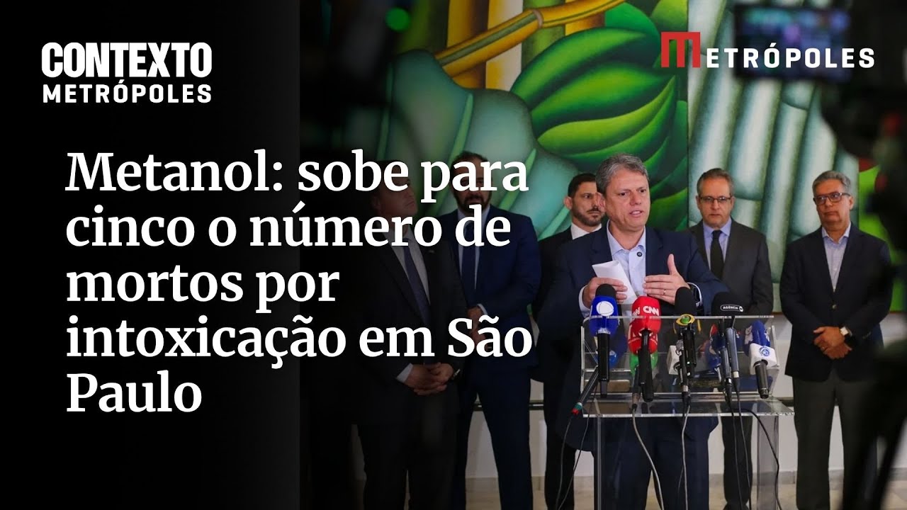 Metanol sobe para cinco o número de mortos por intoxicação em São Paulo