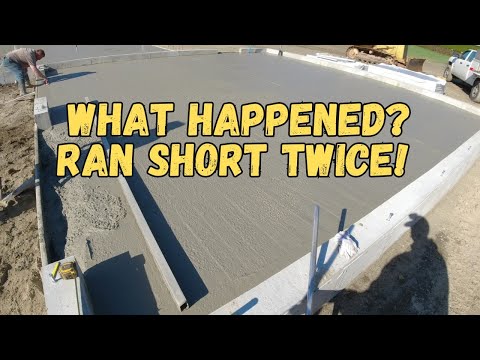 Did The Concrete Company "Screw" Us? Or Was The Sub-Grade Really "That BAD"