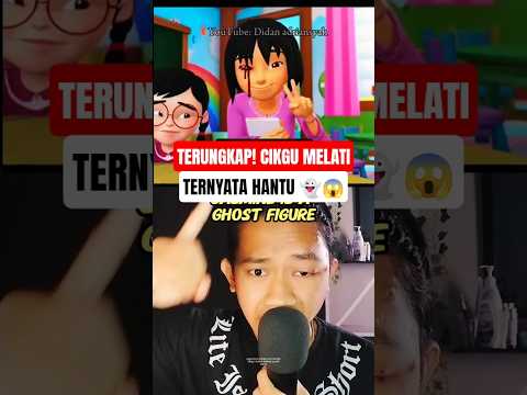 TERUNGKAP! CIKGU MELATI HANTU 👻 | The Truth Behind Cikgu Melati’s Ghost 😱#upinipin #animasi #shorts