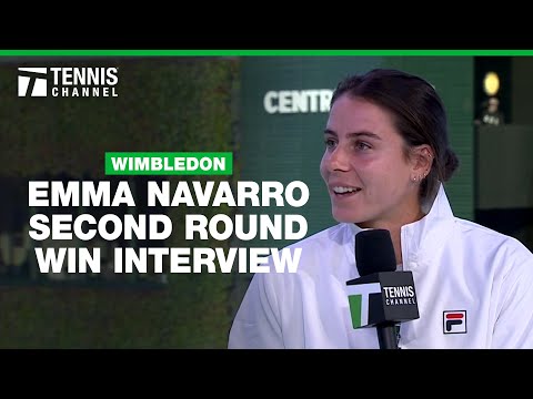 Emma Navarro Breaks Down Huge Win over Osaka | 2024 Wimbledon 2nd Round