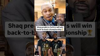 Shaq predicts Celtics gonna win the championship again this year #nbaplayoffs #shaq #shannonsharpe