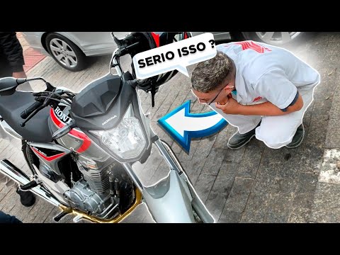 DEIXEI 2 LOJA DA HONDA BUGADA COM A TITAN 250