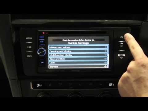 Video over CTKVW09L Multimedia Installatie KIT Autoradio VW Golf