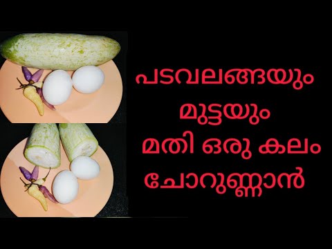 പടവലങ്ങയും മുട്ടയും മതി ചോറുണ്ണാൻ| Padavalanga Nadan Recipe Malayalam | Snake Guard Recipe