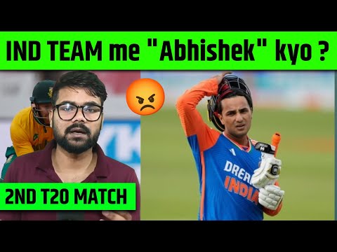 IND vs SA 2nd T20 Match Review/ Abhishek sharma me kyo hai ? / Varun Chakaravarthy 17/5  / sky