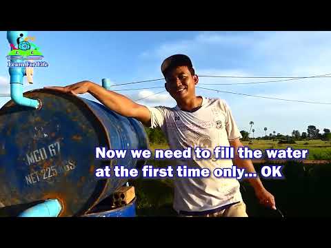 Amazing idea to make free energy water pump from river without electricity power #diy #freeenergy 3