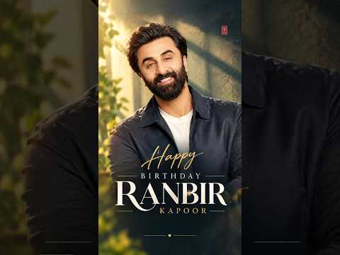 Happy Birthday, Ranbir! ✨ | Here’s to the charm, talent and unforgettable screen presence!