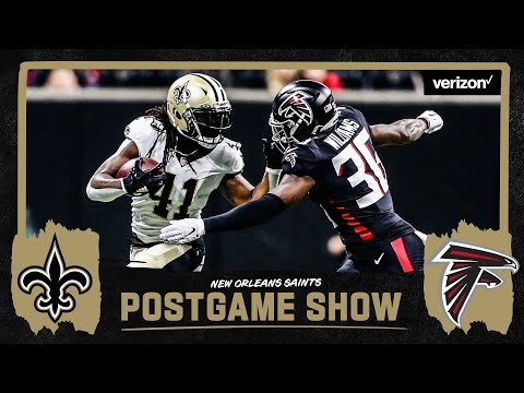 LIVE: Saints-Falcons Postgame Show Week 18 | 2021 NFL video clip