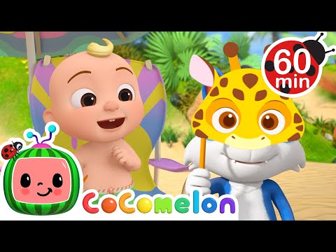 Peeakboo! Safari Version 🦁 | CoComelon - Animal Time | Nursery Rhymes for Babies