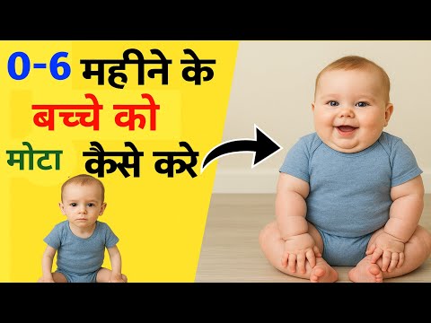 Newborn Baby Ka vajan kaise Badhaye | (0–6 Months) How to Make Baby Gain Weight Fast