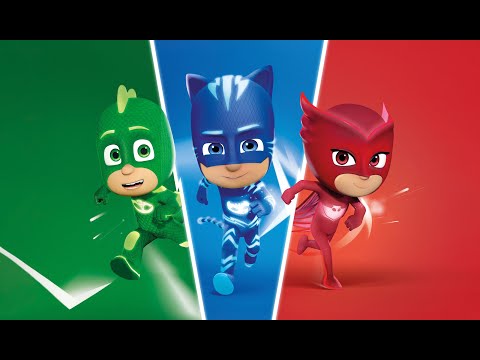 PJ Masks Jumping on the Bed